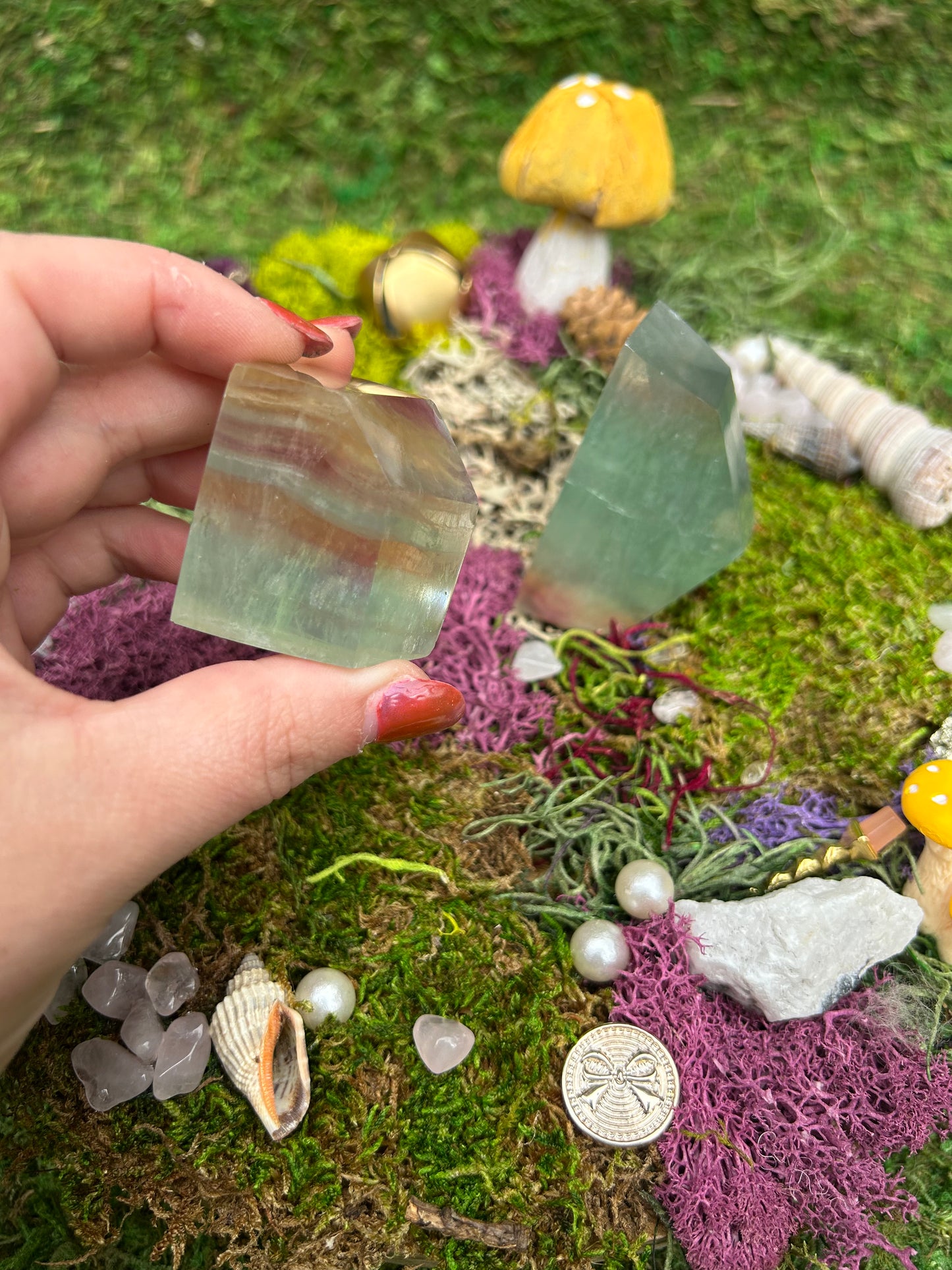 Candy Fluorite Freeform