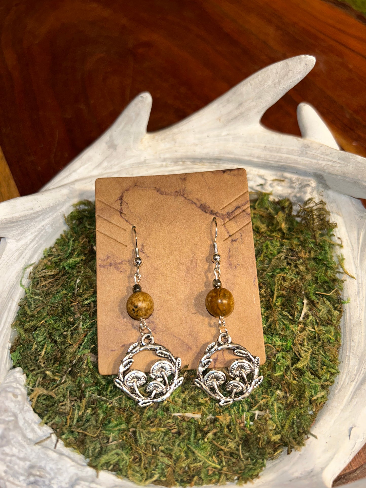 Mushroom Mantra Earrings
