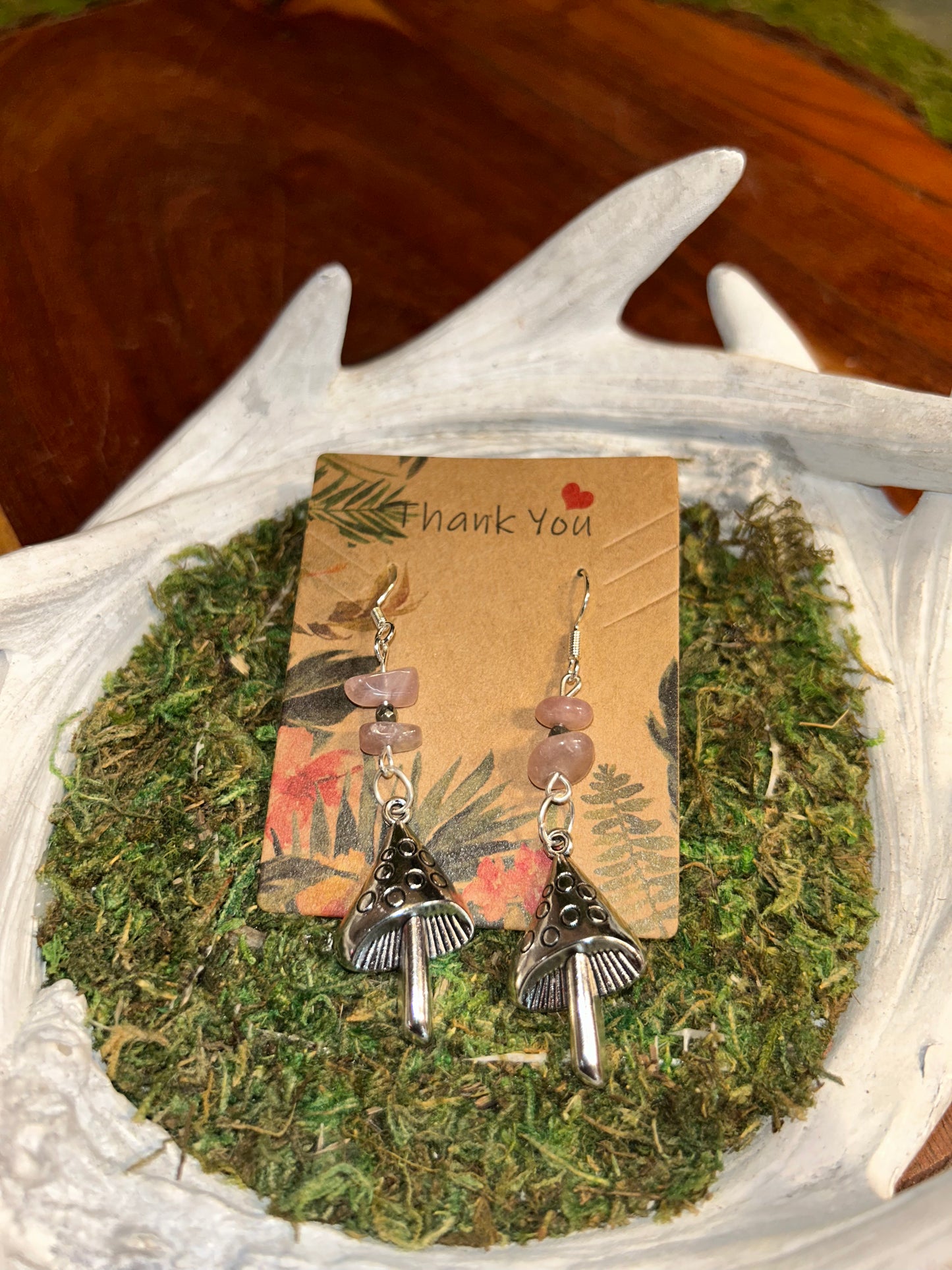Mushroom Mantra Earrings