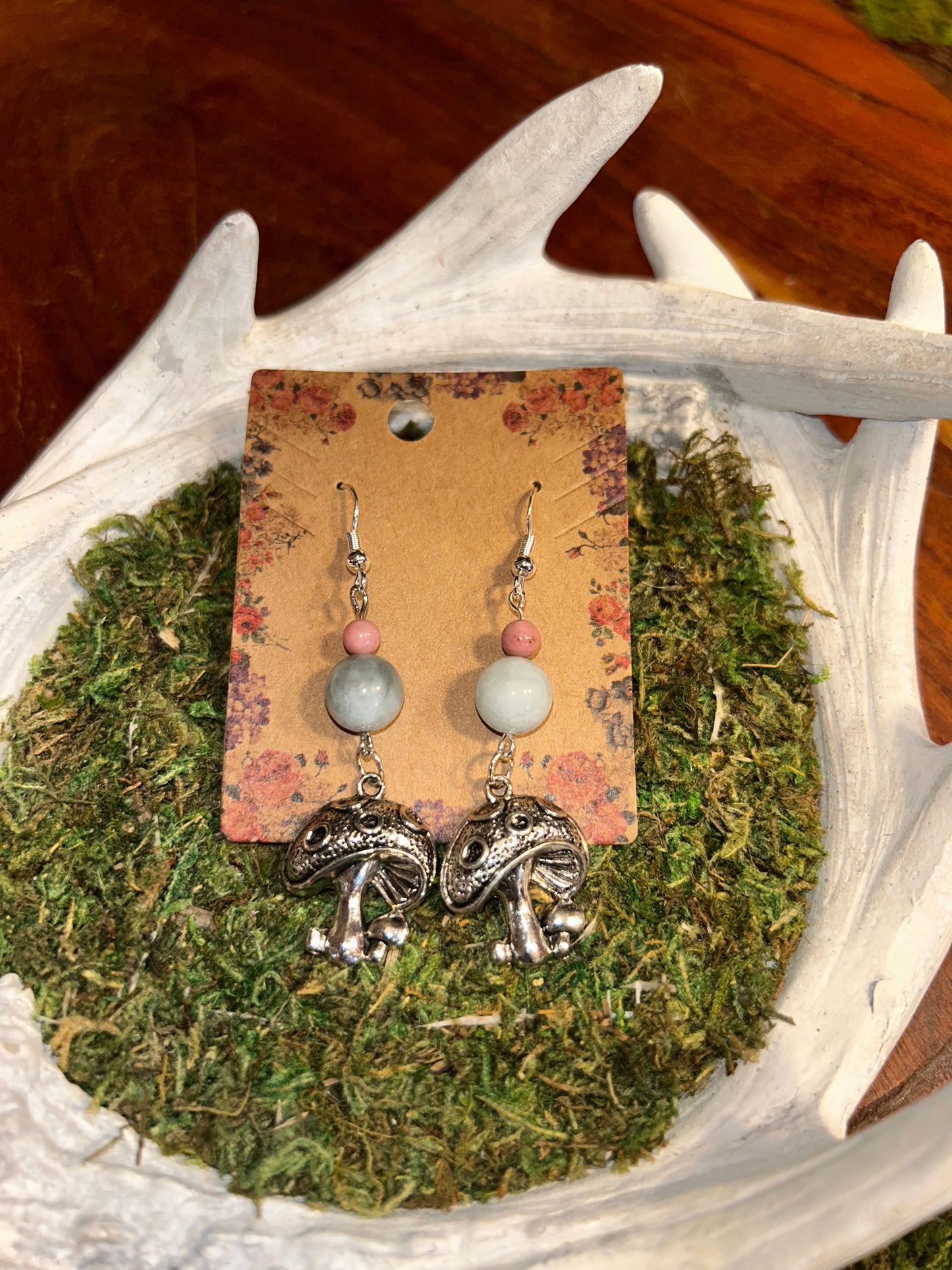 Mushroom Mantra Earrings