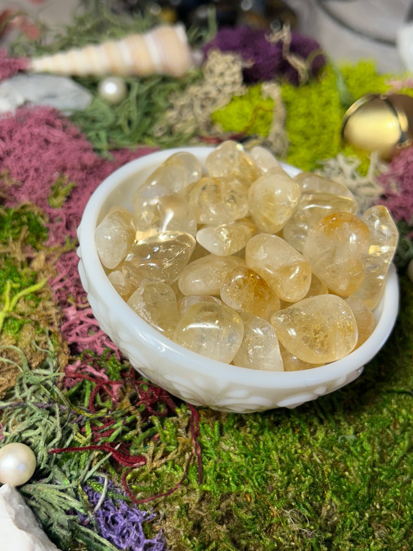 Citrine Tumbles