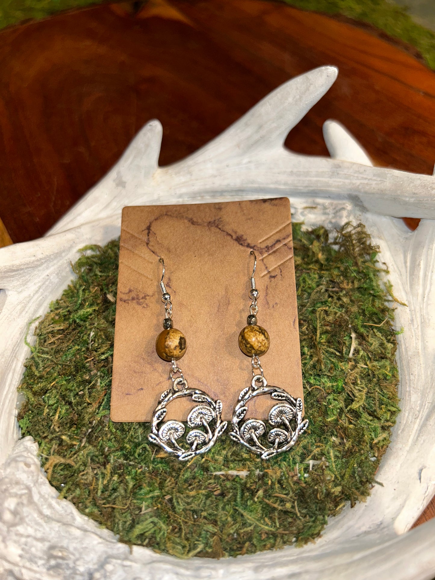 Mushroom Mantra Earrings