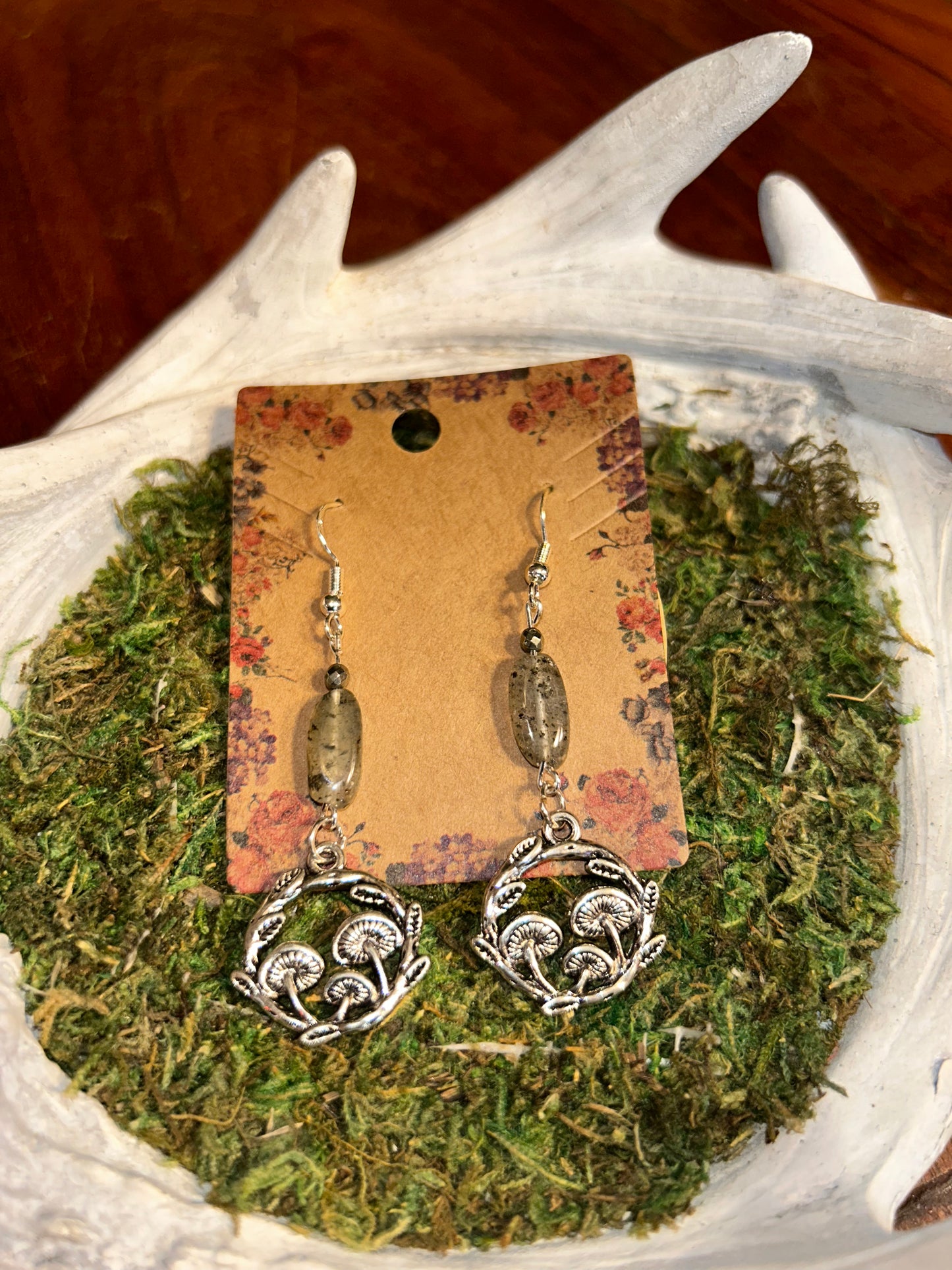 Mushroom Mantra Earrings