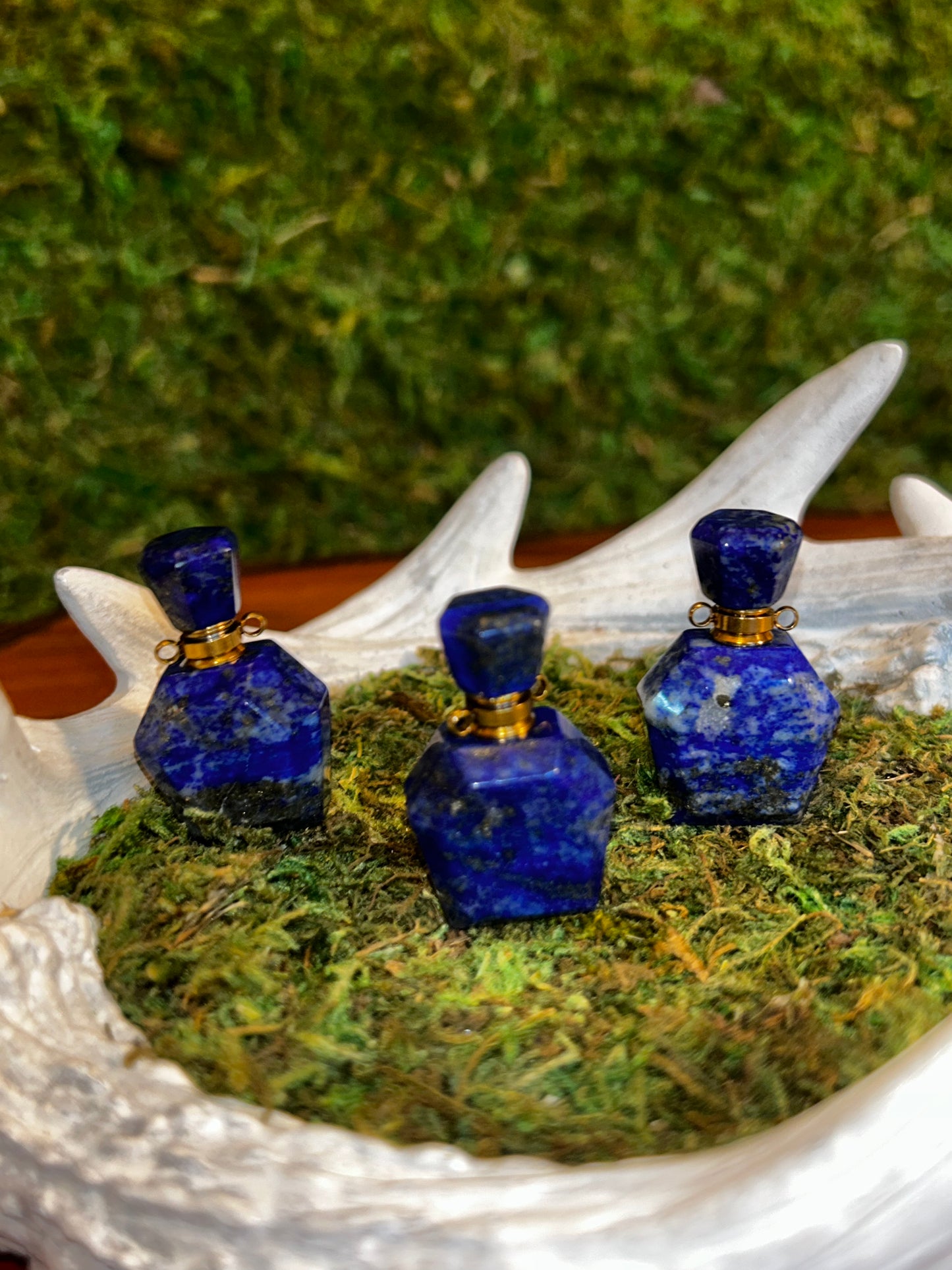 Lapis Lazuli Perfume Bottle
