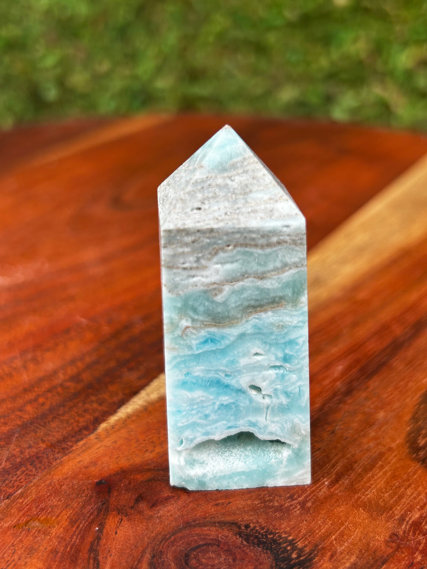 Blue Aragonite Tower