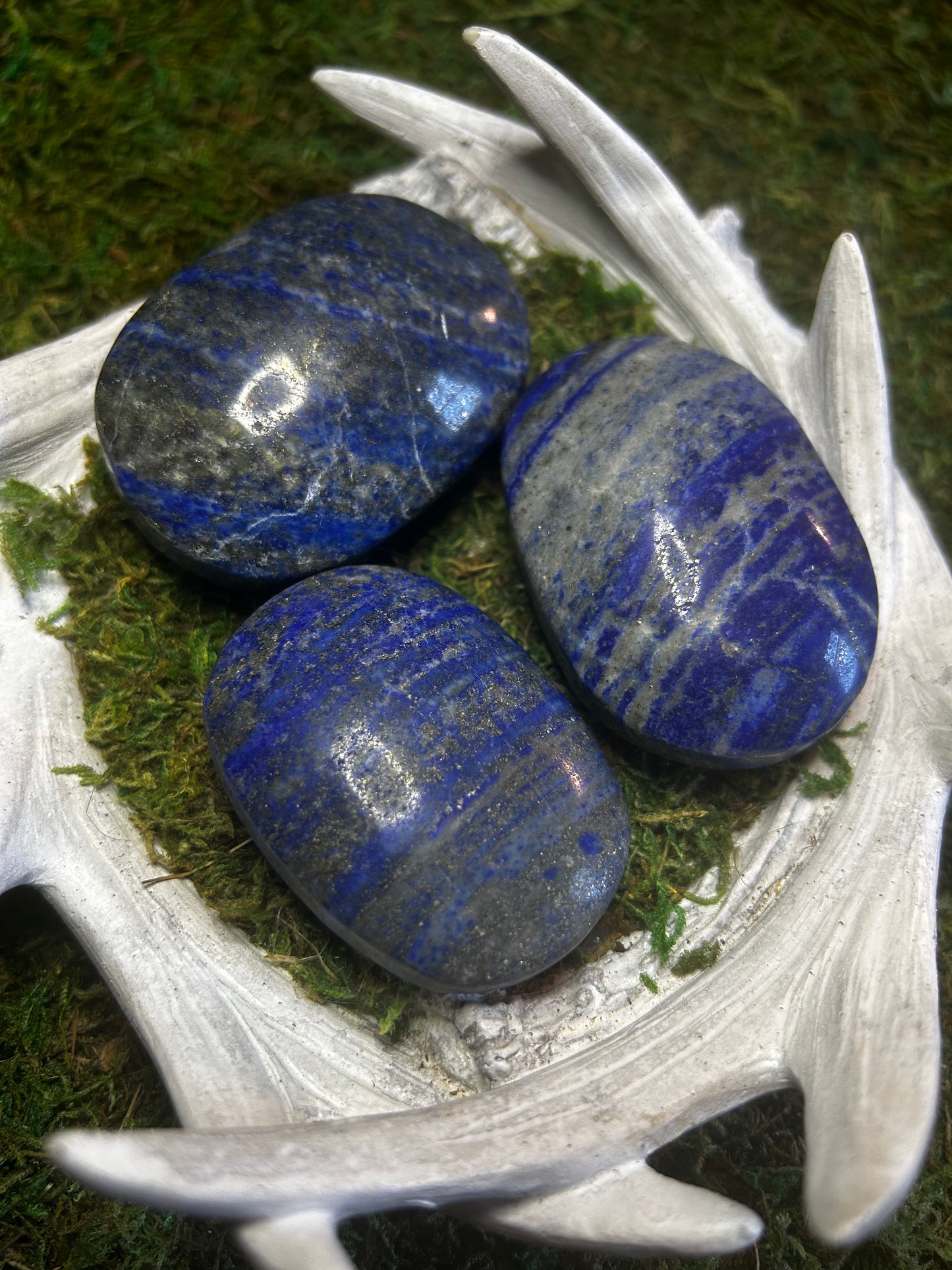 Lapis Lazuli Palm Stone