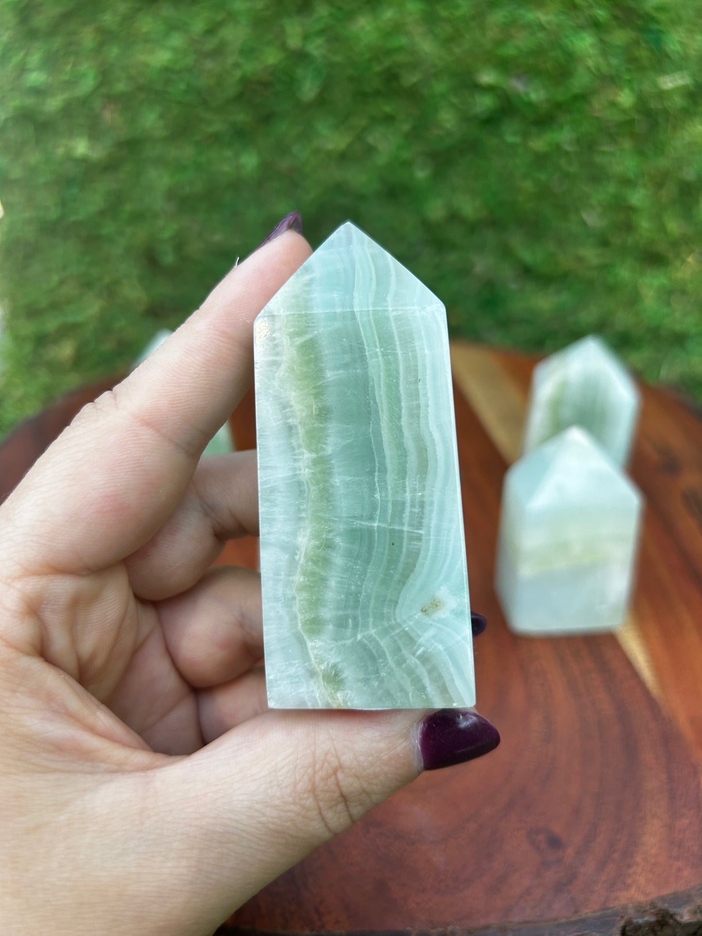 Green Caribbean Calcite