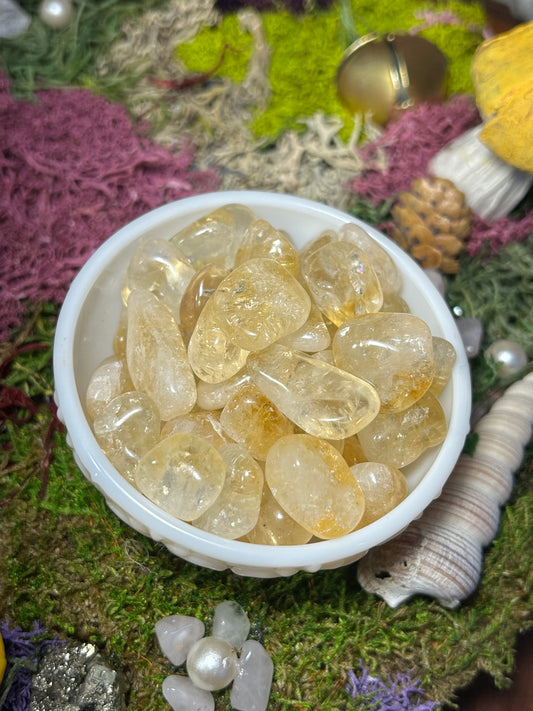 Citrine Tumbles