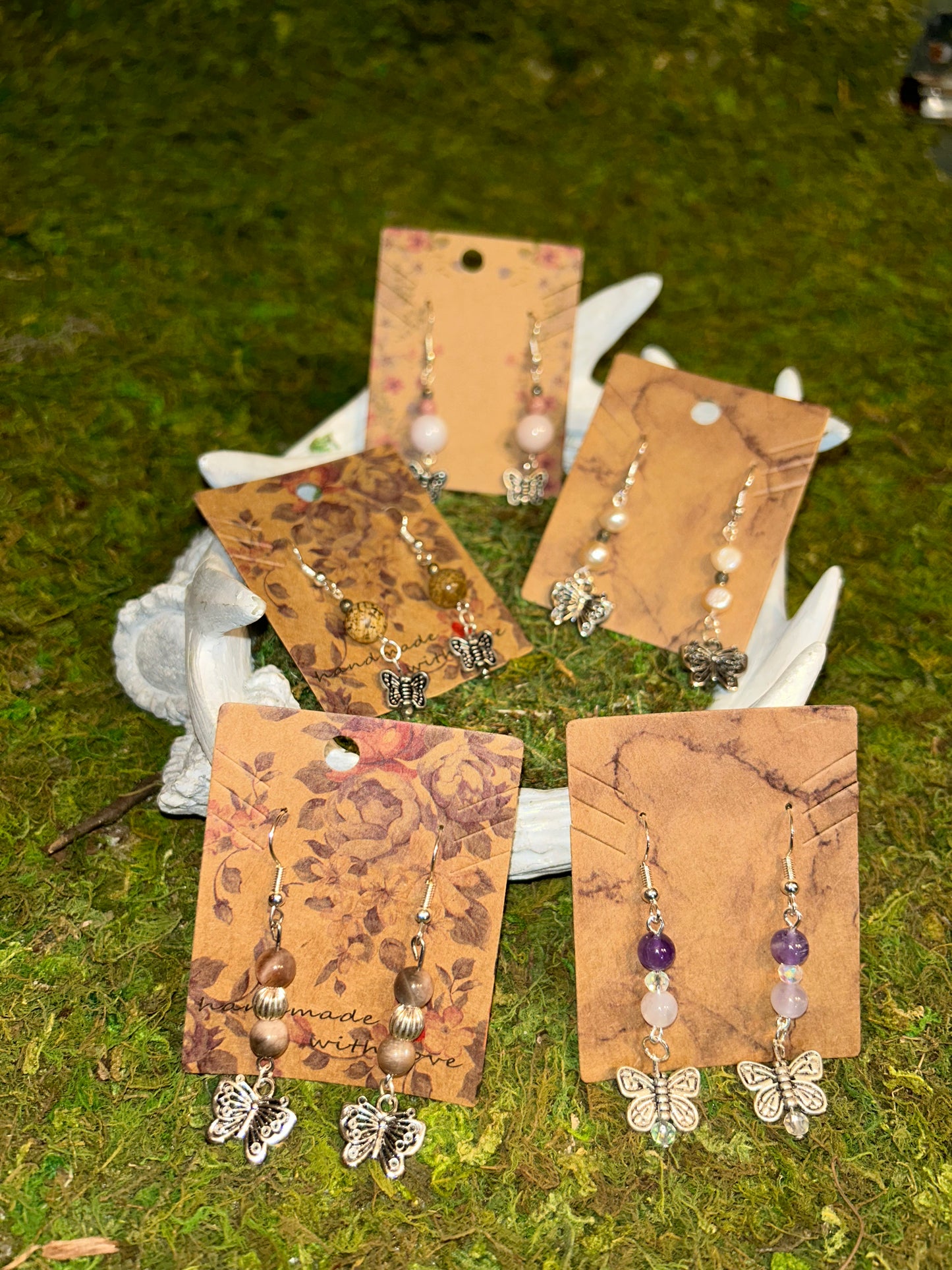 Butterfly Mantra Earring
