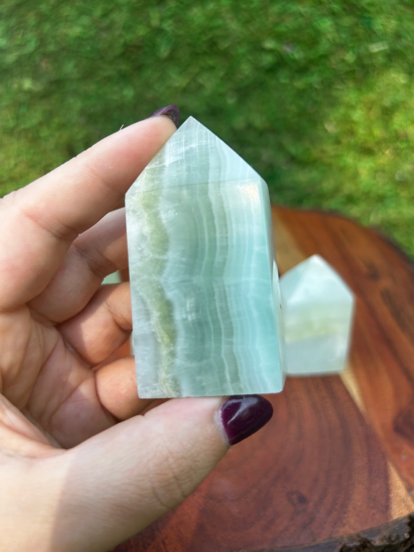 Green Caribbean Calcite