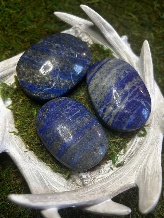 Lapis Lazuli Palm Stone