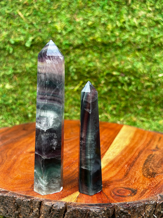 Rainbow Fluorite Towers