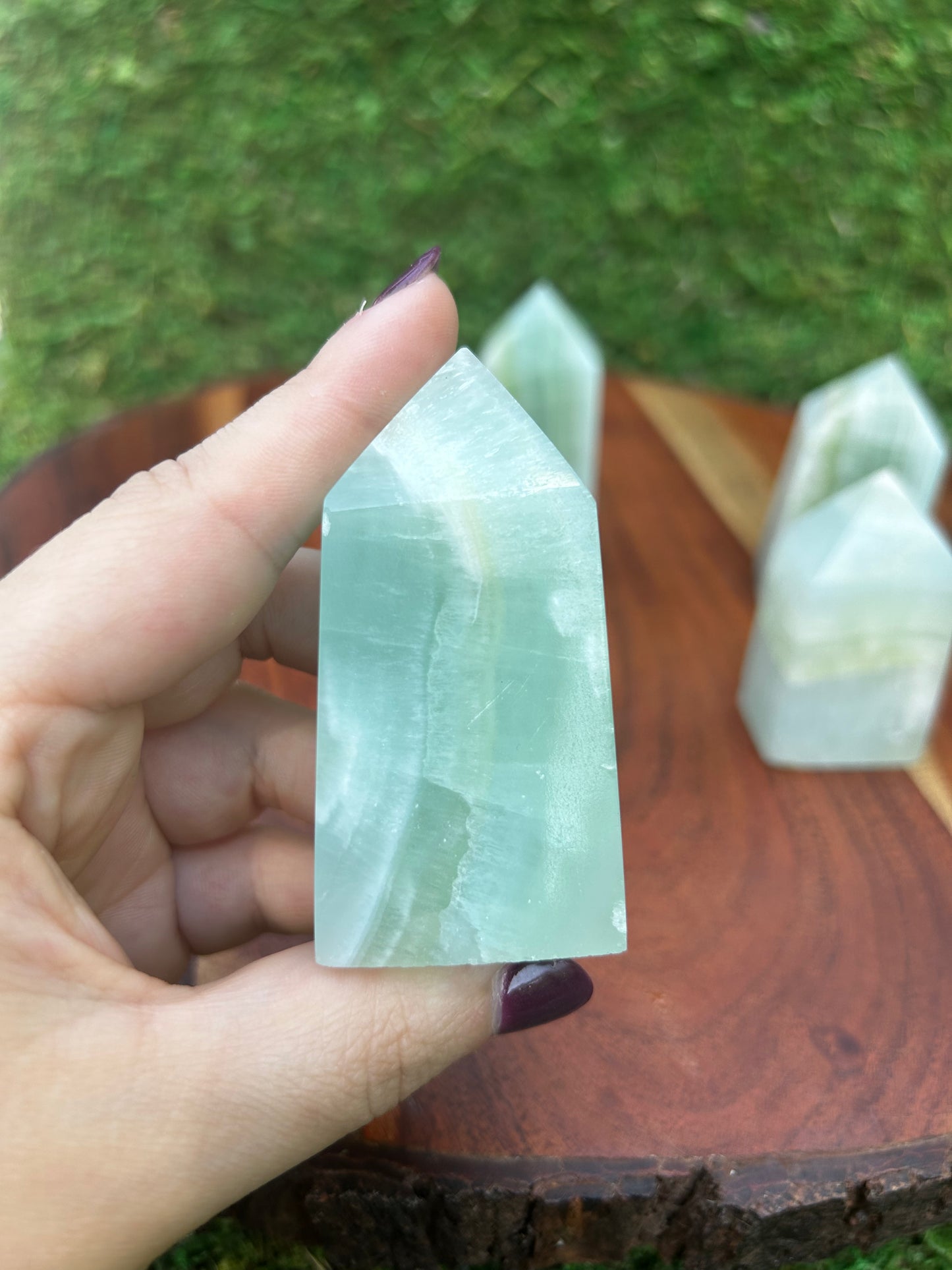 Green Caribbean Calcite