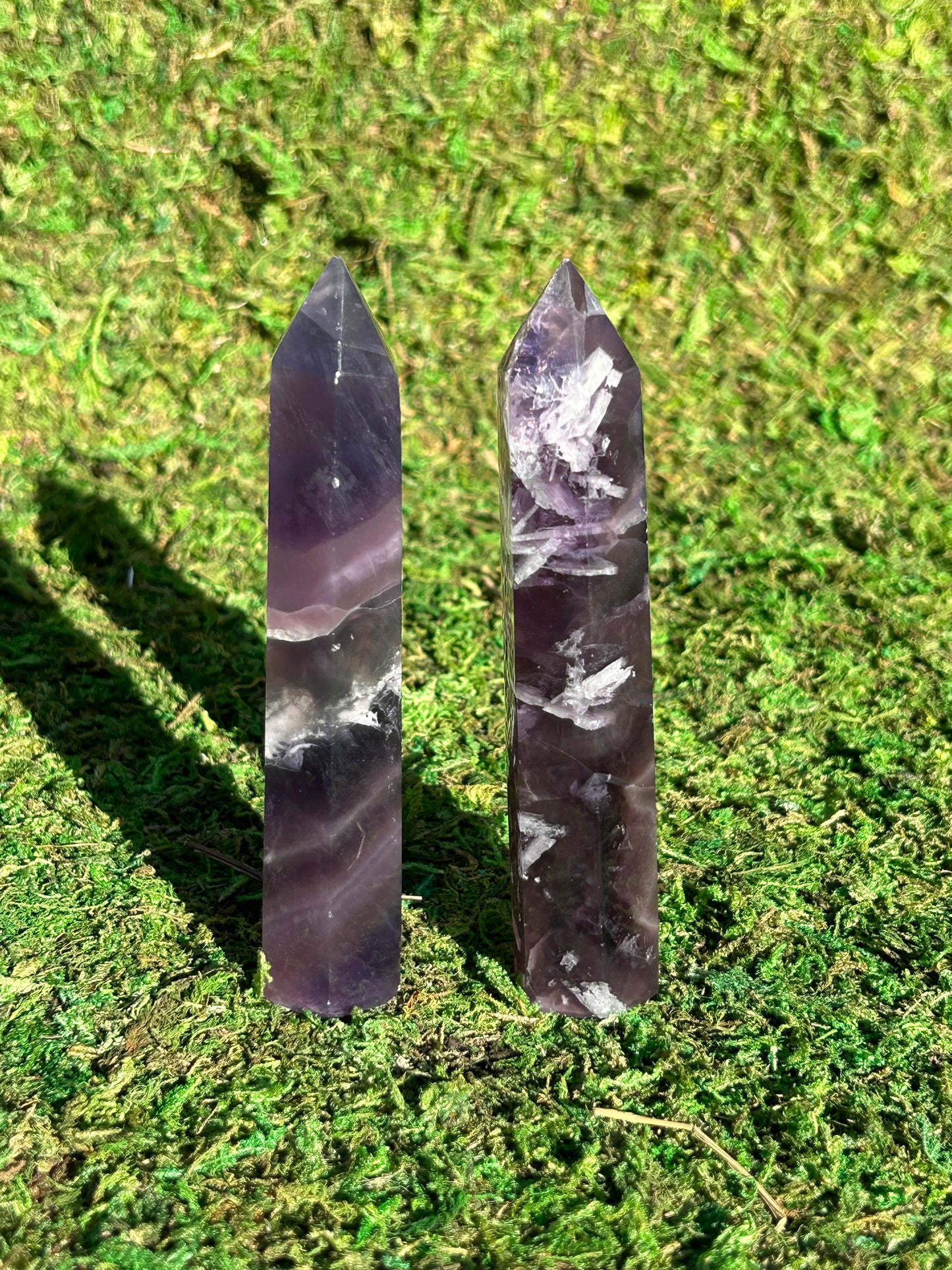 Lavender Fluorite Tower